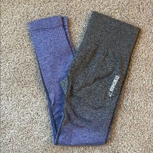 Gymshark ombre seamless leggings. Size Small.